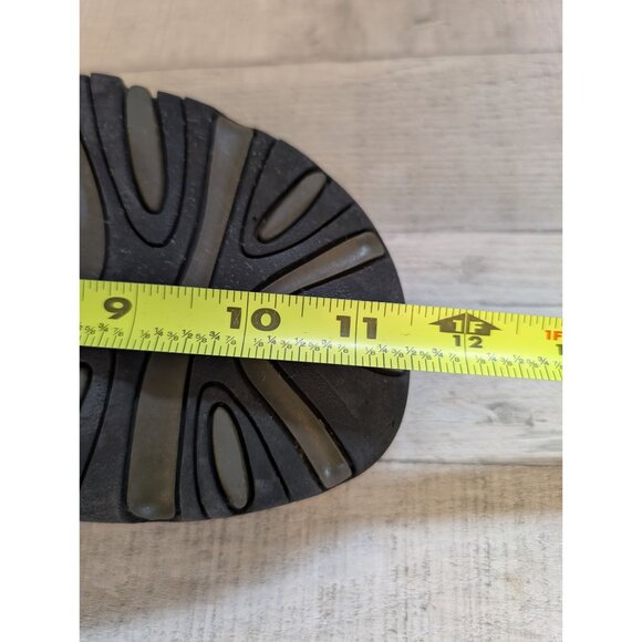 Mens Timberland Brown Leather Sandals With Adjustable Straps Size 10M - Picture 8 of 9